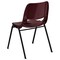 Emma and Oliver Ergonomic Shell Student Stack Chair - Classroom Chair / Office Guest Chair